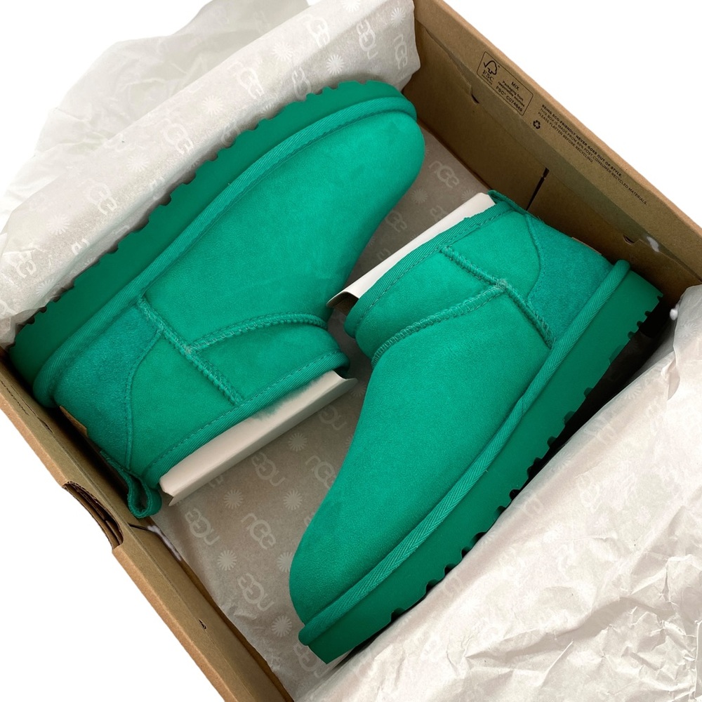 Ugg Classic Ultra Mini Emerald Green - Picture 5 of 16